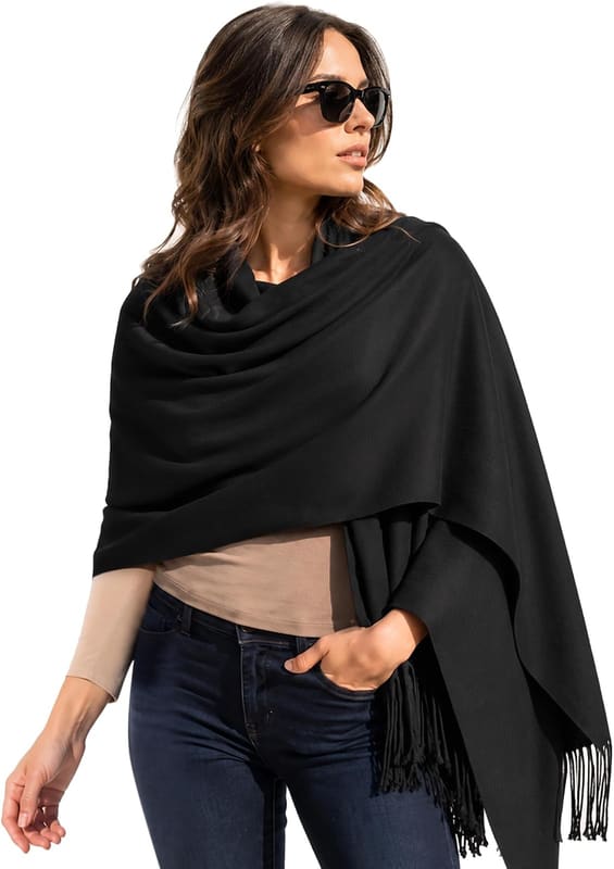 Evening wrap scarf